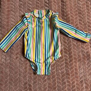 Old Navy Kids Striped One Piece - Multicolor